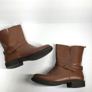 Gap Moto Boots Size 8 Brown Pull On Ladies Classic Western
